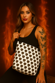 ATSY White Tote Bag | Street-Ready Utility, Everyday Strength