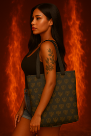 ATSY Charcoal Tote Bag | Street-Ready Utility, Everyday Strength