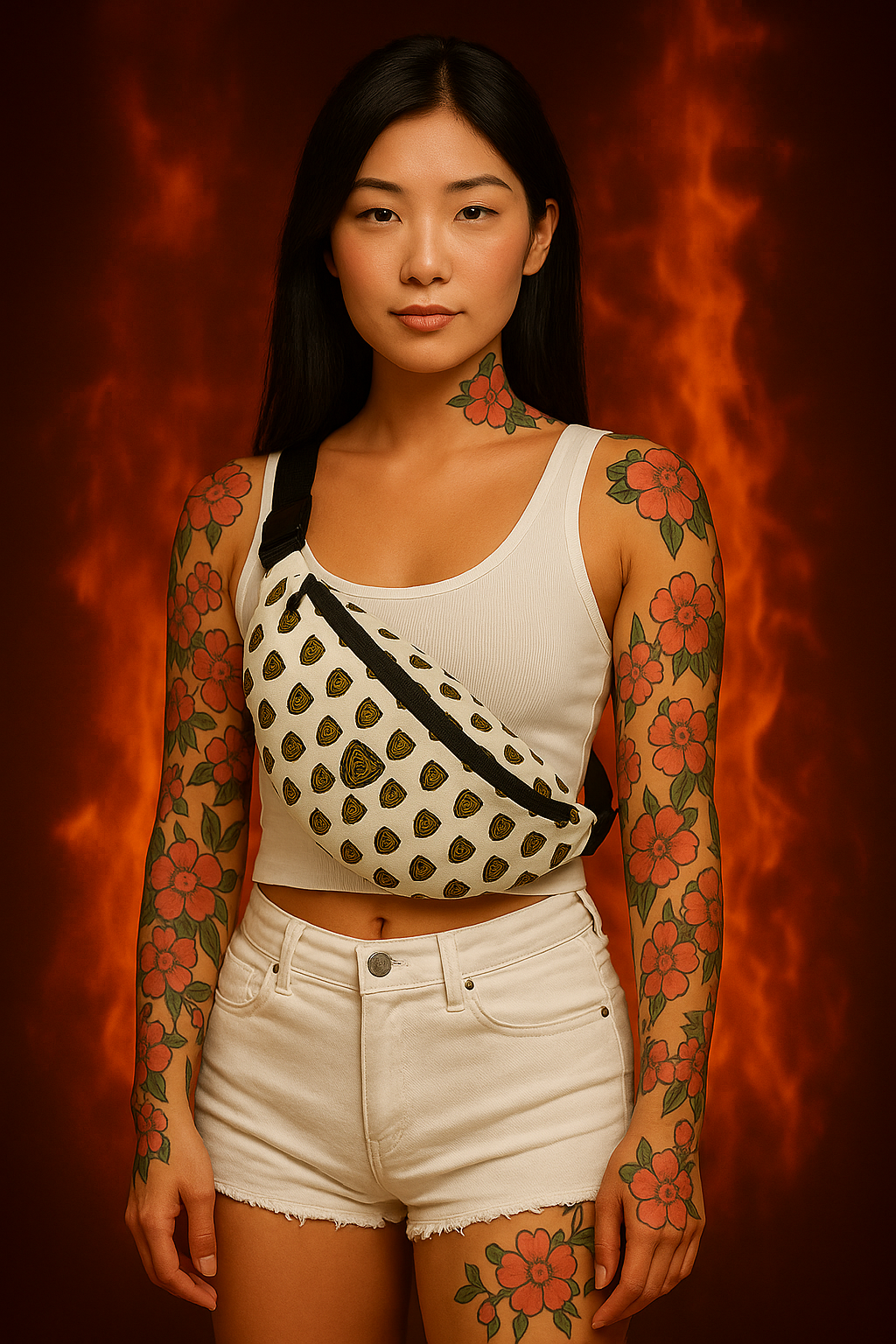 ATSY White Sling Pack | Hands-Free Utility, Street-Ready Edge