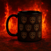 ATSY Black Glossy Mug