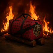 ATSY Burgundy Duffle Bag | Rugged Utility, Street-Ready Style