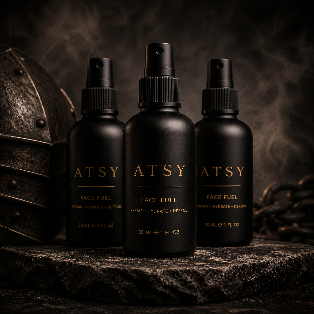 ATSY Tattoo Oil – 3 Bottle Bundle (Natural Tattoo Aftercare & Skin Resilience Oil)