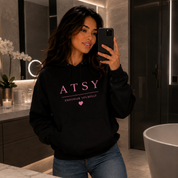 ATSY Empower Yourself Limited Edition Hoodie – Black & Pink