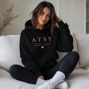 ATSY Empower Yourself Limited Edition Hoodie – Black & Pink