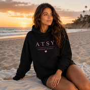 ATSY Empower Yourself Limited Edition Hoodie – Black & Pink