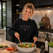 ATSY Empower Yourself Limited Edition Unisex Sweatshirt – Black & Pink