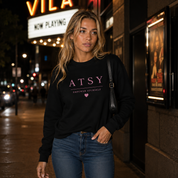 ATSY Empower Yourself Limited Edition Unisex Sweatshirt – Black & Pink