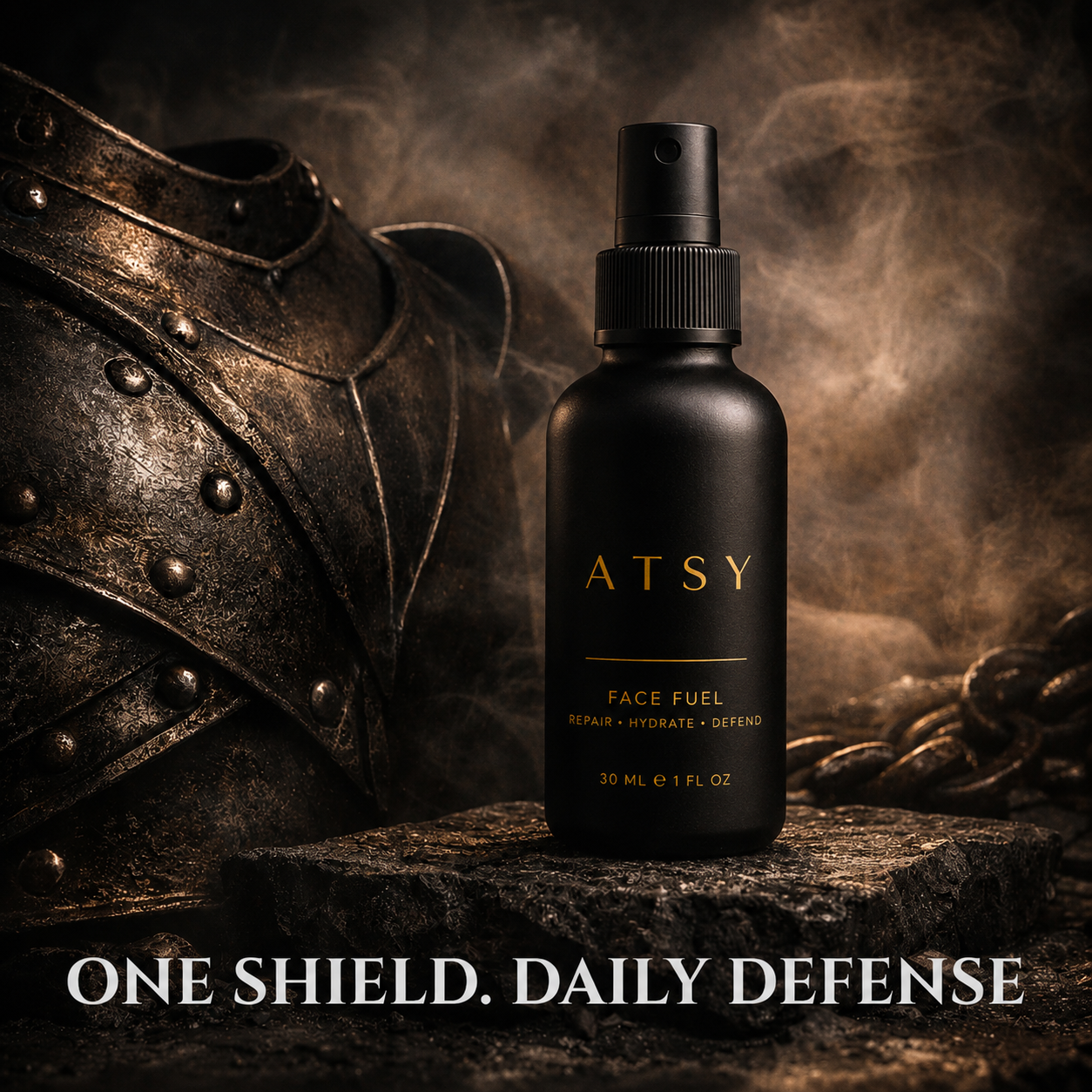 ATSY Performance Serum – 2 Bottle Bundle (Luxury Men's Skin Serum)