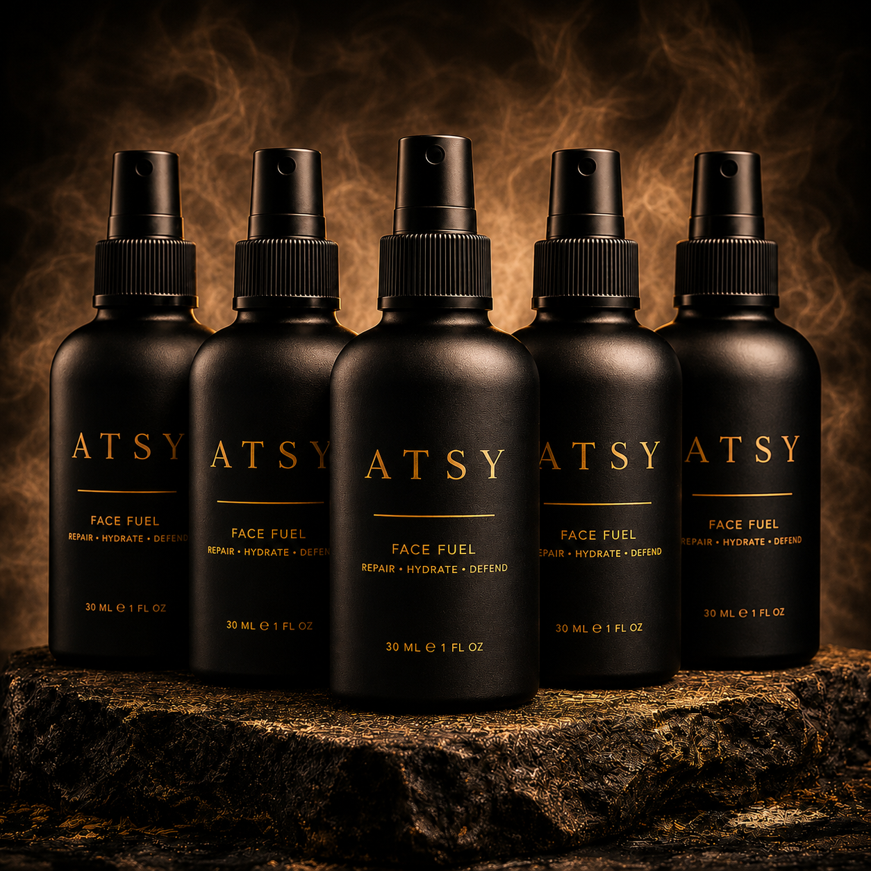 ATSY Performance Serum – 6 Bottle Bundle (Luxury Men's Skin Serum)