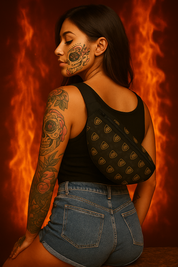 ATSY Charcoal Sling Pack | Hands-Free Utility, Street-Ready Edge