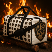ATSY White Duffle Bag | Rugged Utility, Street-Ready Style