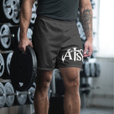 ATSY Charcoal Unisex Athletic Long Shorts | Performance, Strength, and Street Style